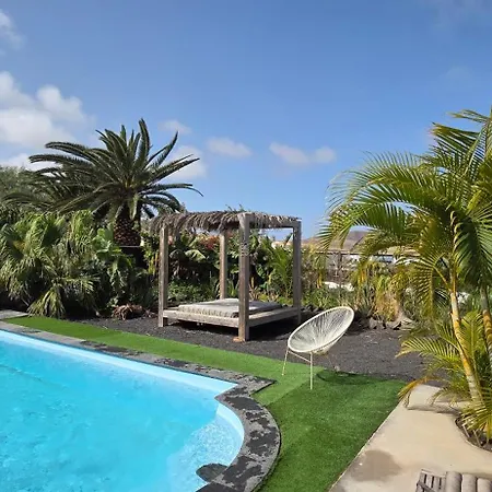 Oasis Charming Oasis With Pool And Garden In * Lajares